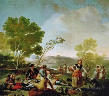 Picnic on the Banks of the Manzanares Francisco de Goya Oil Paintings